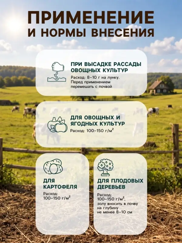 Удобрение органическое &laquo;Зола Костная&raquo; 2 л