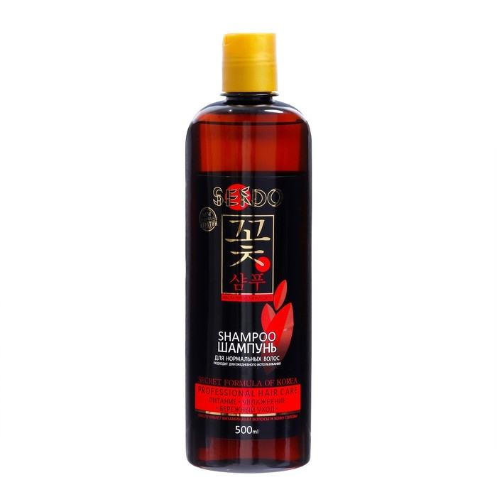 Шампунь Sendo Professional с маслами персика и миндаля для нормальных волос, 500 мл Шампунь Sendo Professional с маслами персика и миндаля для нормальных волос, 500 мл