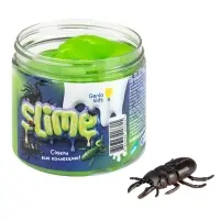 Слайм "Мялка-жмялка", зеленый, с фигуркой, 180 г SLI65