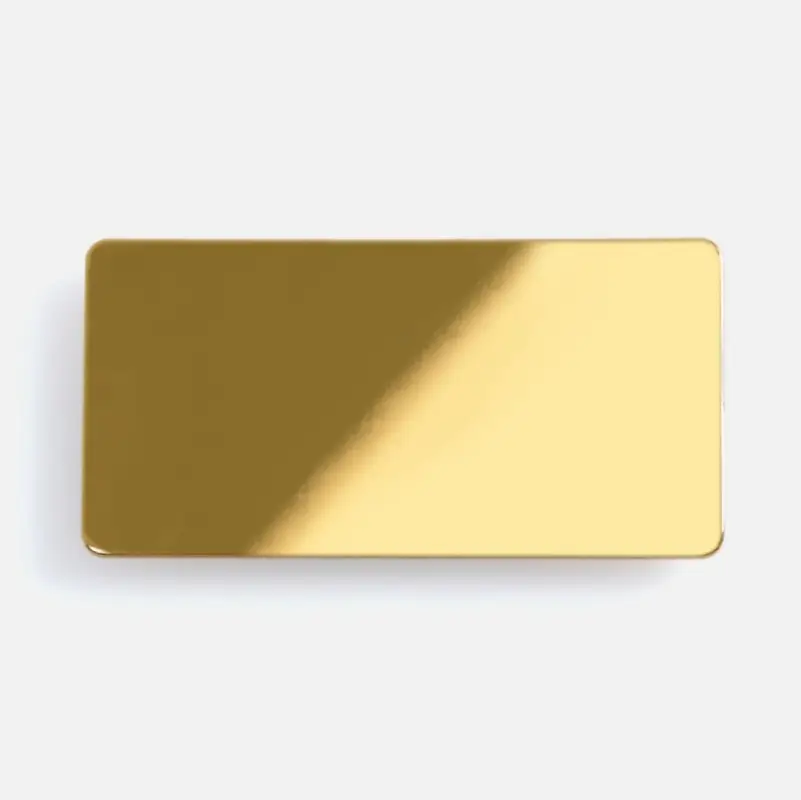 Значок Magnet Matto, золотистый глянцевый