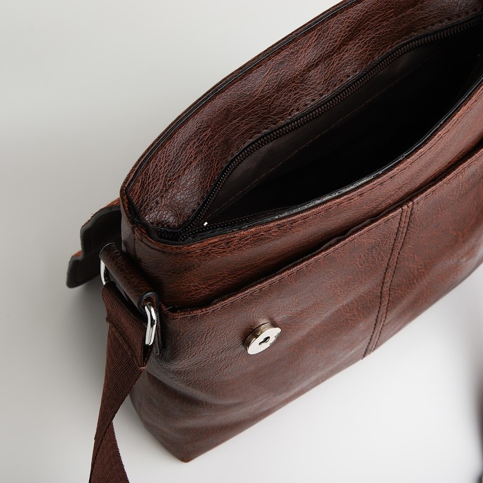 Сумка мужская, цвет коричневый Сумка мужская, цвет коричневый