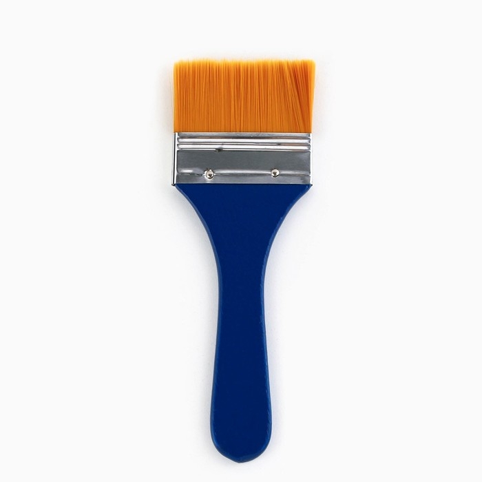 Кисть для рисования флейцевая синтетика плоская «Мона Лиза» 5,8см Кисть для рисования флейцевая синтетика плоская «Мона Лиза» 5,8см