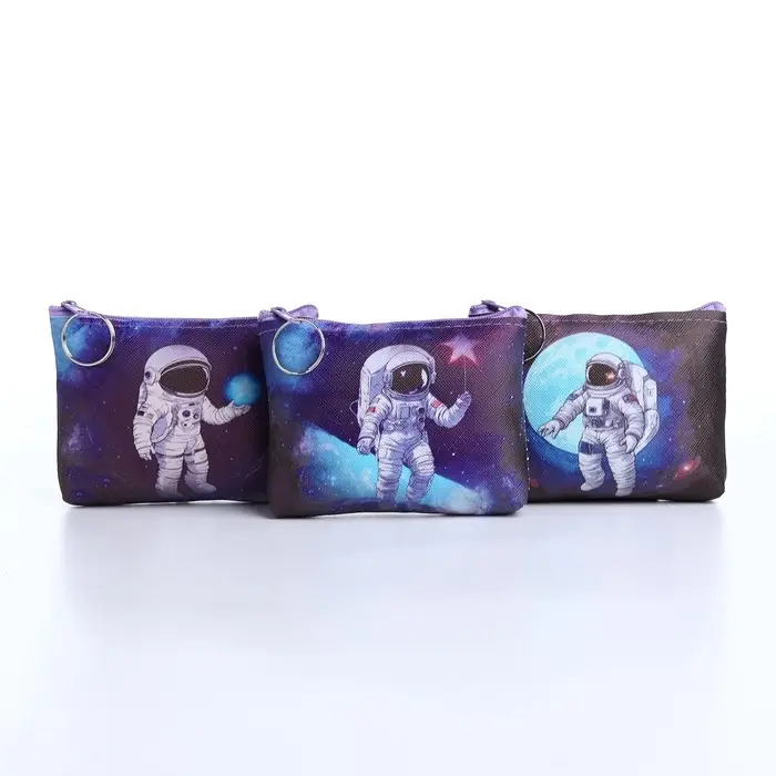 Кошелёк детский &laquo;Космос&raquo;, маленький, монетница, МИКС