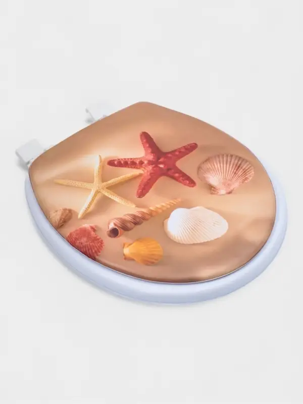 Сиденье для унитаза 40х37х4,5 см Сиденье для унитаза 40х37х4,5 см "Океан"
