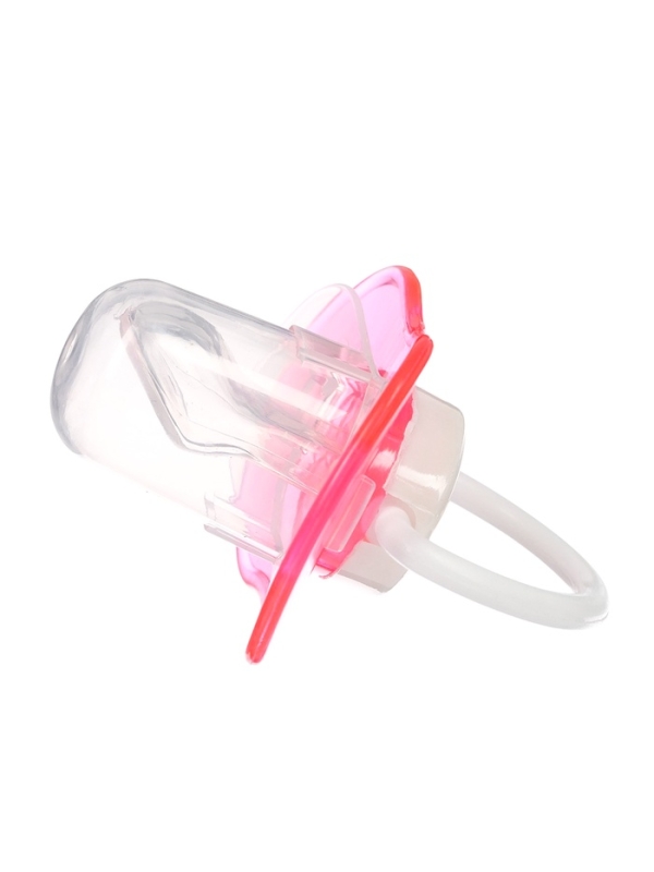 Пустышка ортодонтическая, с колпачком, от 3 мес., цвет розовый/фиолетовый Пустышка ортодонтическая, с колпачком, от 3 мес., цвет розовый/фиолетовый