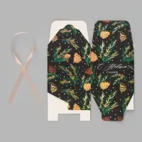 Коробка подарочная новогодняя складная &laquo;С новым годом&raquo;, 12&times;12&times;12 см