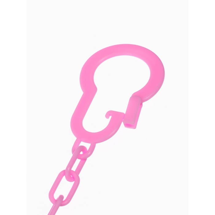 Держатель для соски - пустышки «Единорог», на цепочке, цвет розовый Держатель для соски - пустышки «Единорог», на цепочке, цвет розовый