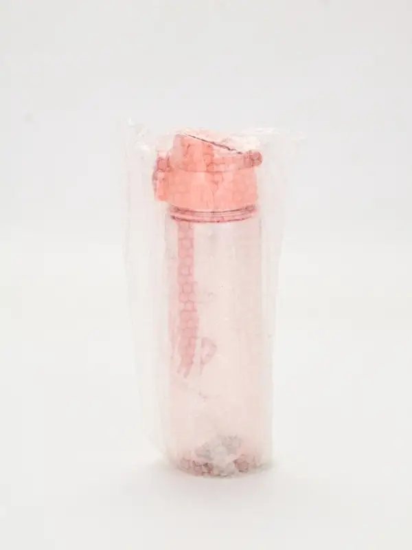 Бутылка для воды пластиковая &laquo;Живи ярко&raquo;, 600 мл