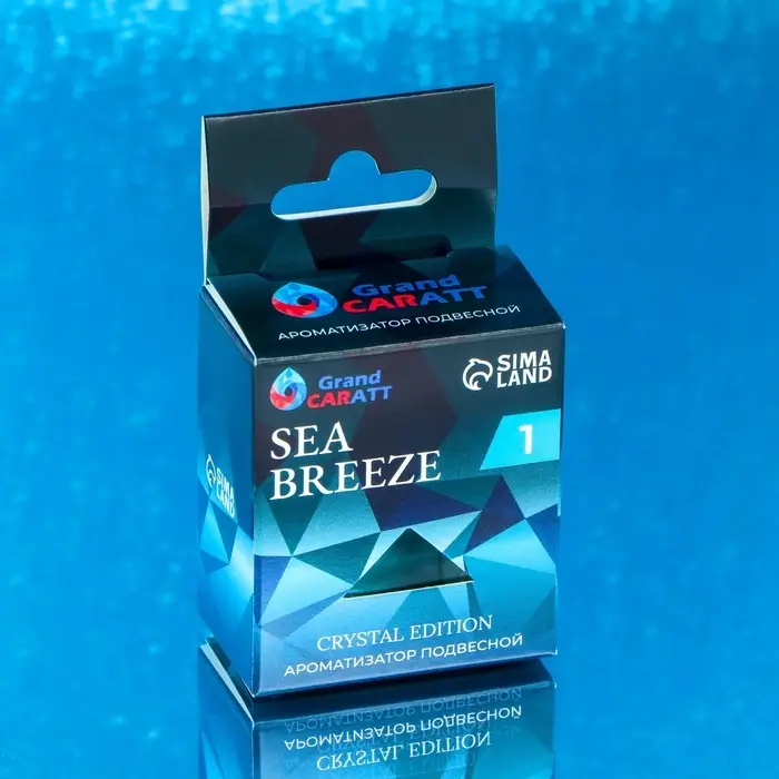 Ароматизатор подвесной Grand Caratt Crystal Edition, Sea Breeze, 6 мл