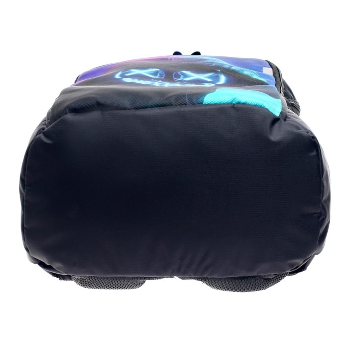 Рюкзак школьный, 37 х 26 х 13 см, эргономичная спинка, Calligrata С Рюкзак школьный, 37 х 26 х 13 см, эргономичная спинка, Calligrata С "Маска"