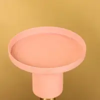 Подсвечник на 1 свечу текстурный "Пудровый" 10,5х10,5х19,5 см Подсвечник на 1 свечу текстурный "Пудровый" 10,5х10,5х19,5 см