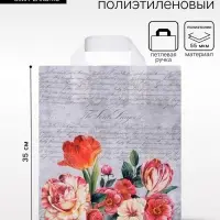 Пакет &laquo;Фреска&raquo;, полиэтиленовый с петлевой ручкой, 28&times;35 см, 55 мкм