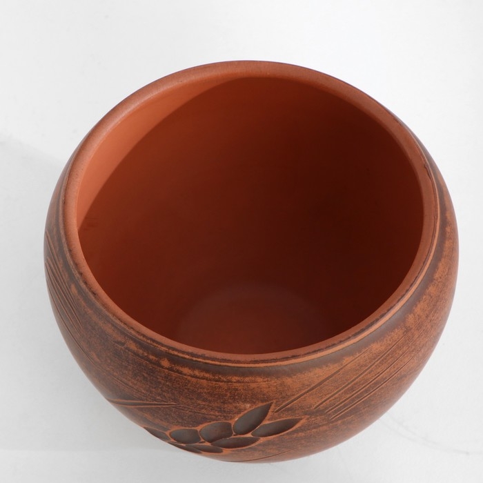 Горшок для жаркого №2  Горшок для жаркого №2 "Колос", 0,55 л, 11 х 12 х 12 см