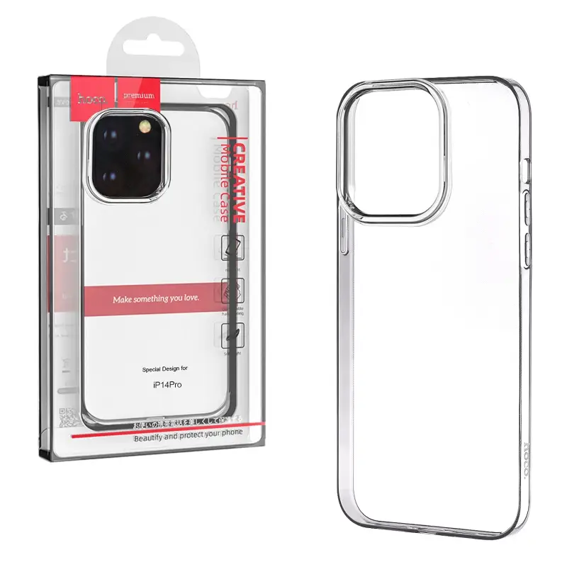 Чехол для iPhone 14 Pro Hoco TPU прозрачный