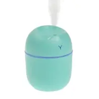 Увлажнитель воздуха, Luazon HM-20 ультразвуковой, 0.22 л, 1.5 Вт, USB, зелёный