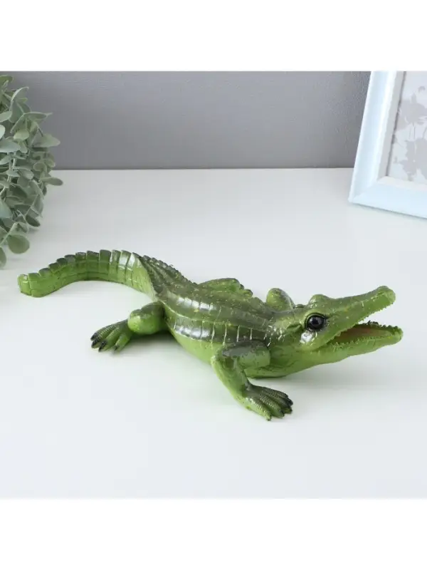 Фигурка полистоун TAKE IT EASY &laquo;Крокодильчик&raquo;, 36&times;15&times;10 см