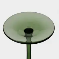 Бокал для вина Magistro &laquo;Иллюзия&raquo;, 540 мл, 10&times;24 см, стекло, зелёный