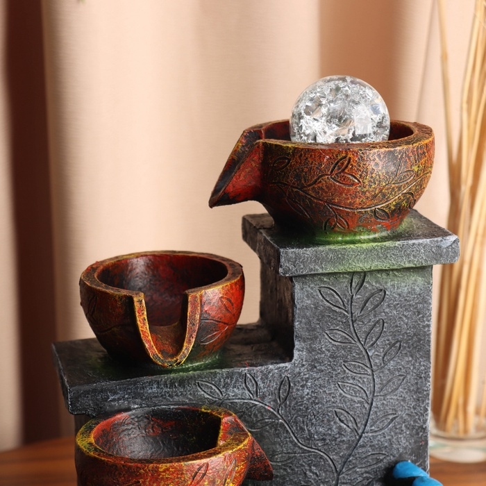 Фонтан Фонтан "Бервин" 27х20 см (с подсветкой)