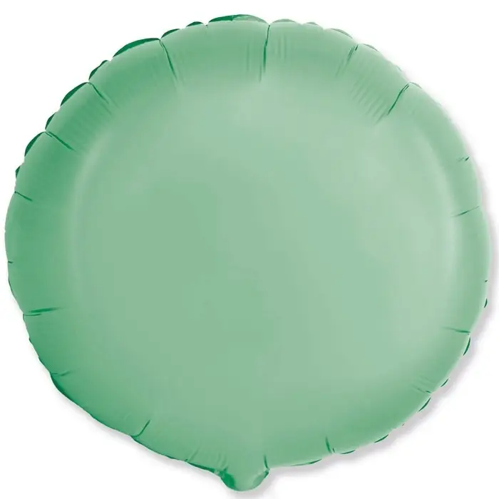 Шар фольгированный 18" &laquo;Мятный макарунс&raquo;, круг