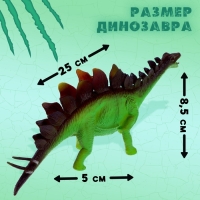 Фигурка динозавра «Мир динозавров», 8 видов, МИКС