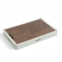 Стол - корзина maclay 2 в 1, складная, 15 л, 33&times;22&times;17/4.5 см, светло-серая