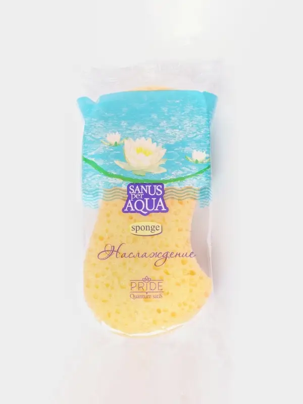 Губка для тела массажная «Наслаждение», 18×9,5×5 см, цвет МИКС Губка для тела массажная «Наслаждение», 18×9,5×5 см, цвет МИКС