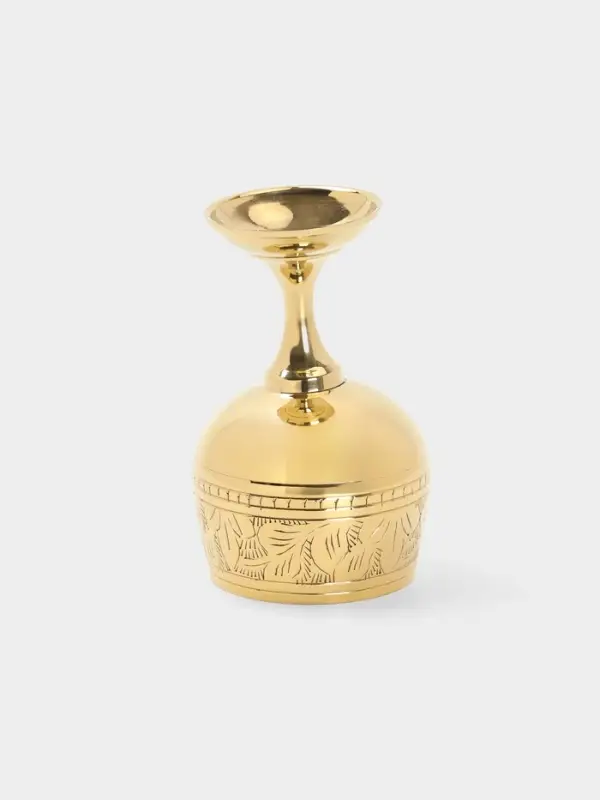 Рюмка &laquo;Рисунок&raquo;, 7&times;7&times;11 см, латунь