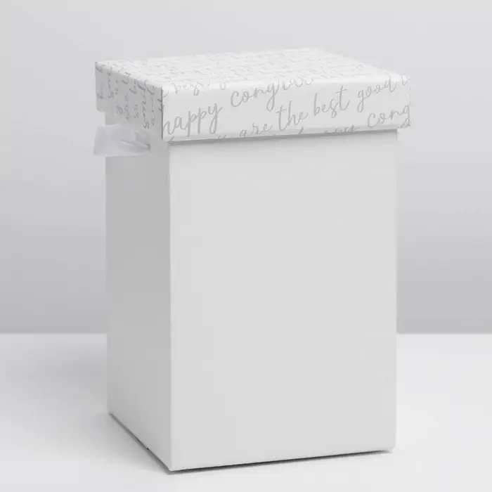 Набор складных коробок 3в1 «Текст», 10 х 18, 14 х 23, 17 х 25 см Набор складных коробок 3в1 «Текст», 10 х 18, 14 х 23, 17 х 25 см