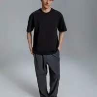 Футболка оверсайз Kangas, черная, XL/XXL