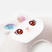 Мягкая игрушка - антистресс подголовник "Зайка" 35 см