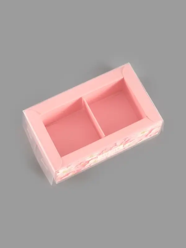 Коробка для 2 конфет с ячейками &laquo;Только для тебя&raquo;, 10&times;6&times;3 см