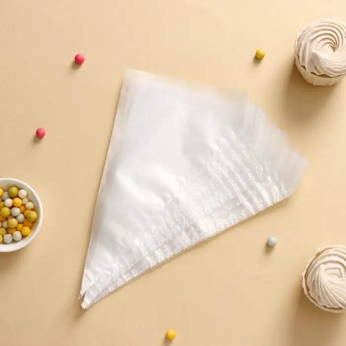 Набор кондитерских одноразовых мешков, 25 шт., 25 см, прозрачный