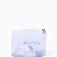 Кошелёк маленький &laquo;Горы&raquo;, монетница, на молнии, МИКС