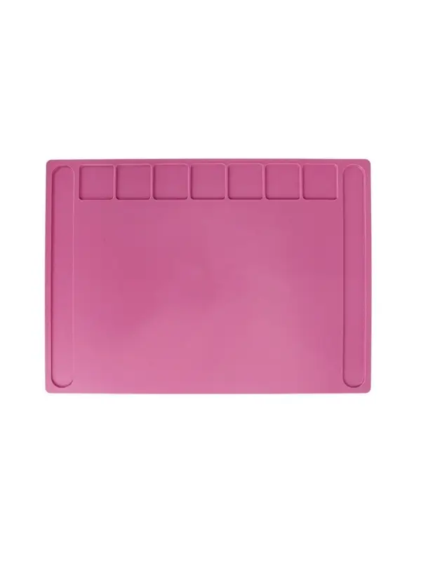 Доска для лепки пластиковая А4 &laquo;Прованс&raquo;, пастельная, с бортиком и отделениями, МИКС