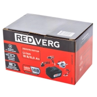 Аккумулятор REDVERG Li-Ion 18V 6.0Ач (730041)