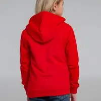 Толстовка с капюшоном детская Kirenga Kids, красная, 6 лет