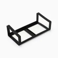 Миски с подставкой КВАРТЕТ пластиковые двойные (+ 2 миски в подарок), 2&times;0.38 л