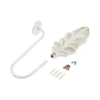 Крючок для штор CAPPIO KS041, цвет белый с золотом, набор 2 шт Крючок для штор CAPPIO KS041, цвет белый с золотом, набор 2 шт