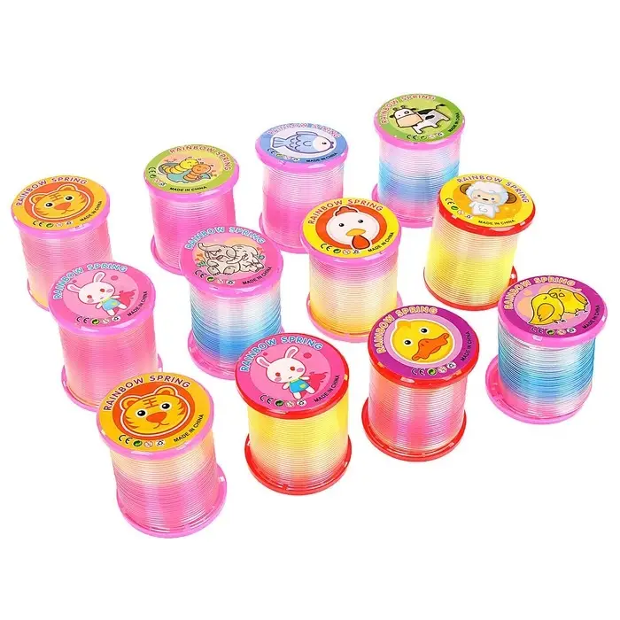 Пружинка радуга «Животные», виды МИКС