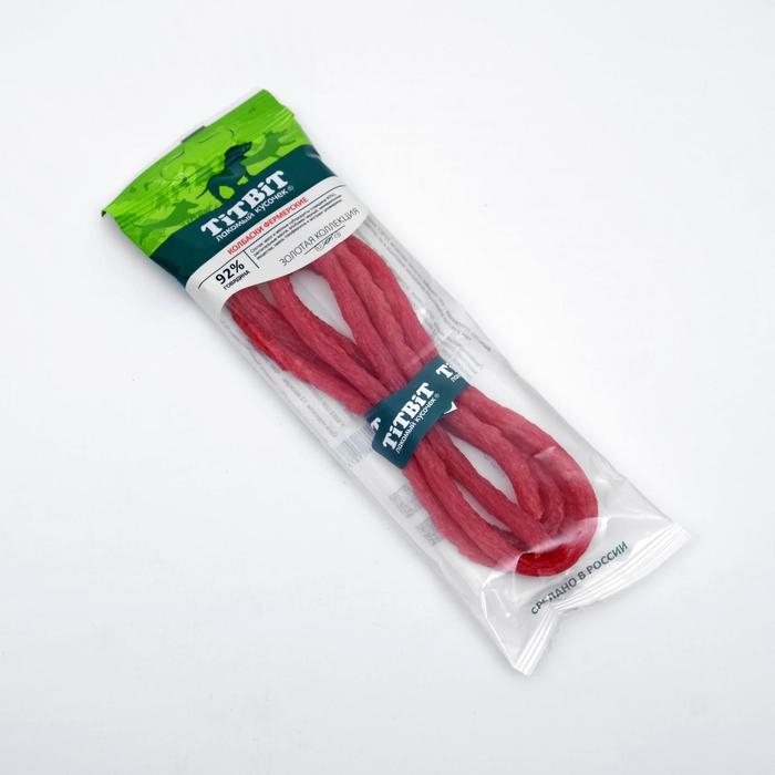 Колбаски фермерские TitBit  Колбаски фермерские TitBit "Золотая коллекция" для собак, 50 г