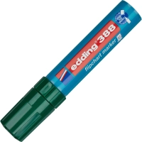 Маркер для флипчартов по бумаге (флипчарт) EDDING E-388/004 зеленый 4-12 мм