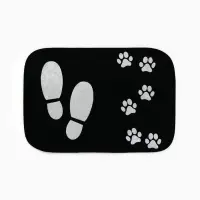 Коврик придверный &laquo;Следы&raquo;, 40&times;60 см