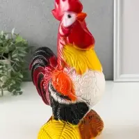 Копилка "Петух на бревне", 29,5х19х12,5 см Копилка "Петух на бревне", 29,5х19х12,5 см