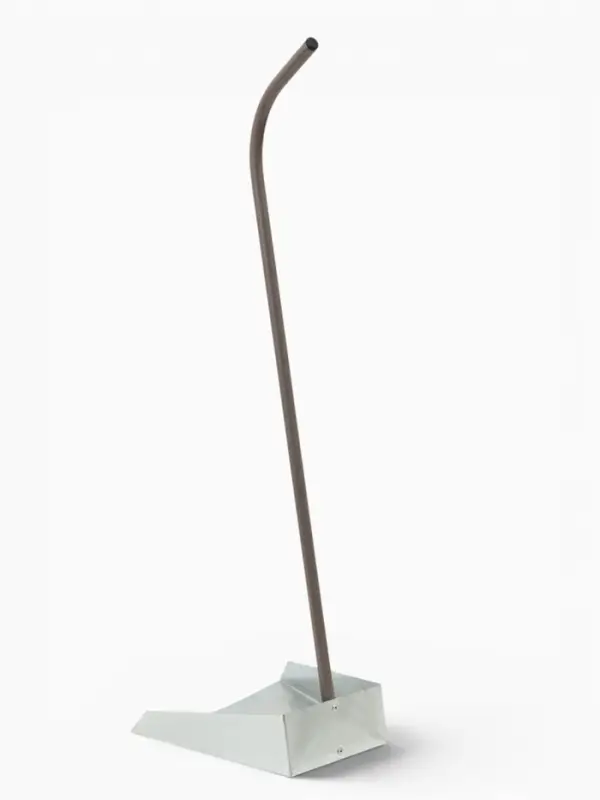 Совок для мусора 295&times;225 мм, ручка 85 см, оцинковка 0.5 мм