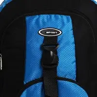 Рюкзак туристический 37 л, с увеличением, карманами, синий