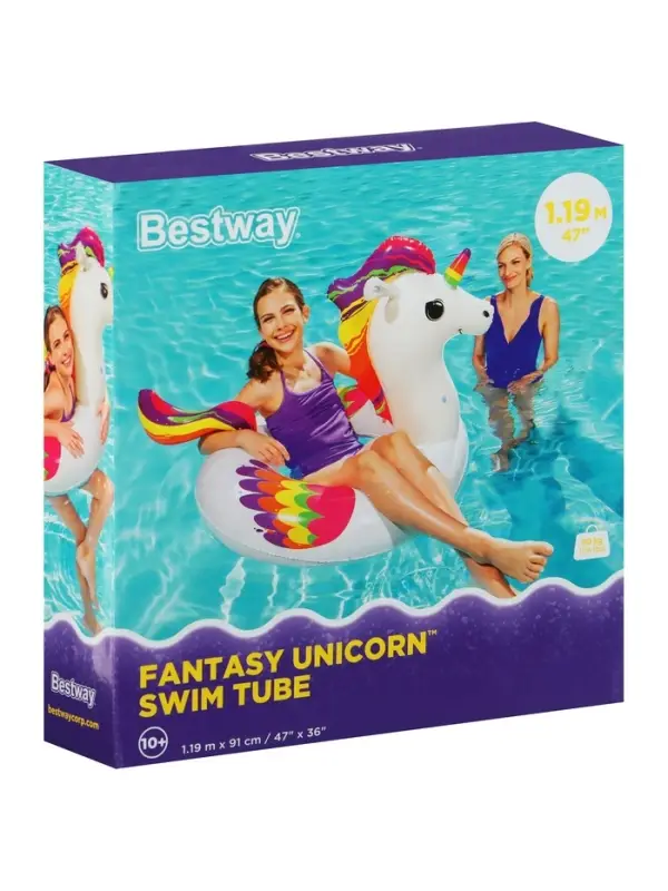 Круг для плавания Fantasy Unicorn, 119&times;91 см, 36159 Bestway