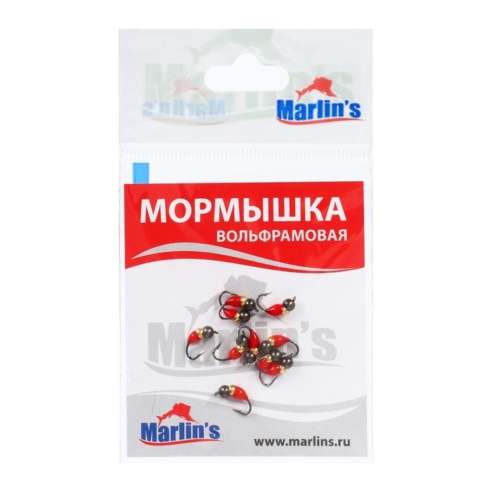 Мормышка вольфрам Marlin's Мураш №1, 3 мм, 0.3 г, цвет золото, черный, 10 шт. Мормышка вольфрам Marlin's Мураш №1, 3 мм, 0.3 г, цвет золото, черный, 10 шт.