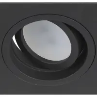 Светильник встраиваемый алюминиевый KL85 BK MR16/GU5.3 черный