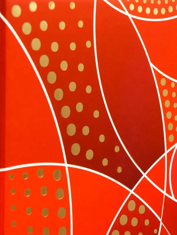 Подарочная новогодняя коробка под шампанское «Огненная» красная с веревочной ручкой 11×11×37 с Подарочная новогодняя коробка под шампанское «Огненная» красная с веревочной ручкой 11×11×37 с