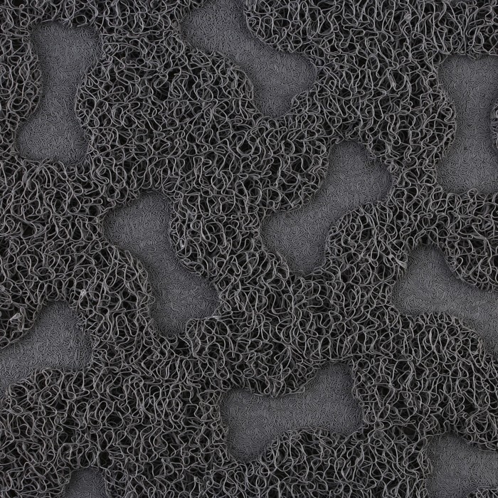 Коврик универсальный под миску и лоток «Косточки», 30х40 см, серый Коврик универсальный под миску и лоток «Косточки», 30х40 см, серый